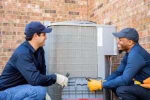 pair of hvac technicians image